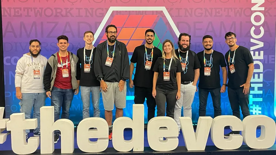 Foto aleatória da equipe